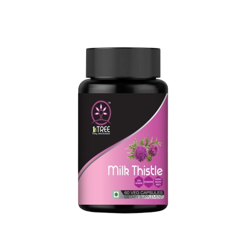 1 Tree Wellness Milk Thistle Capsules