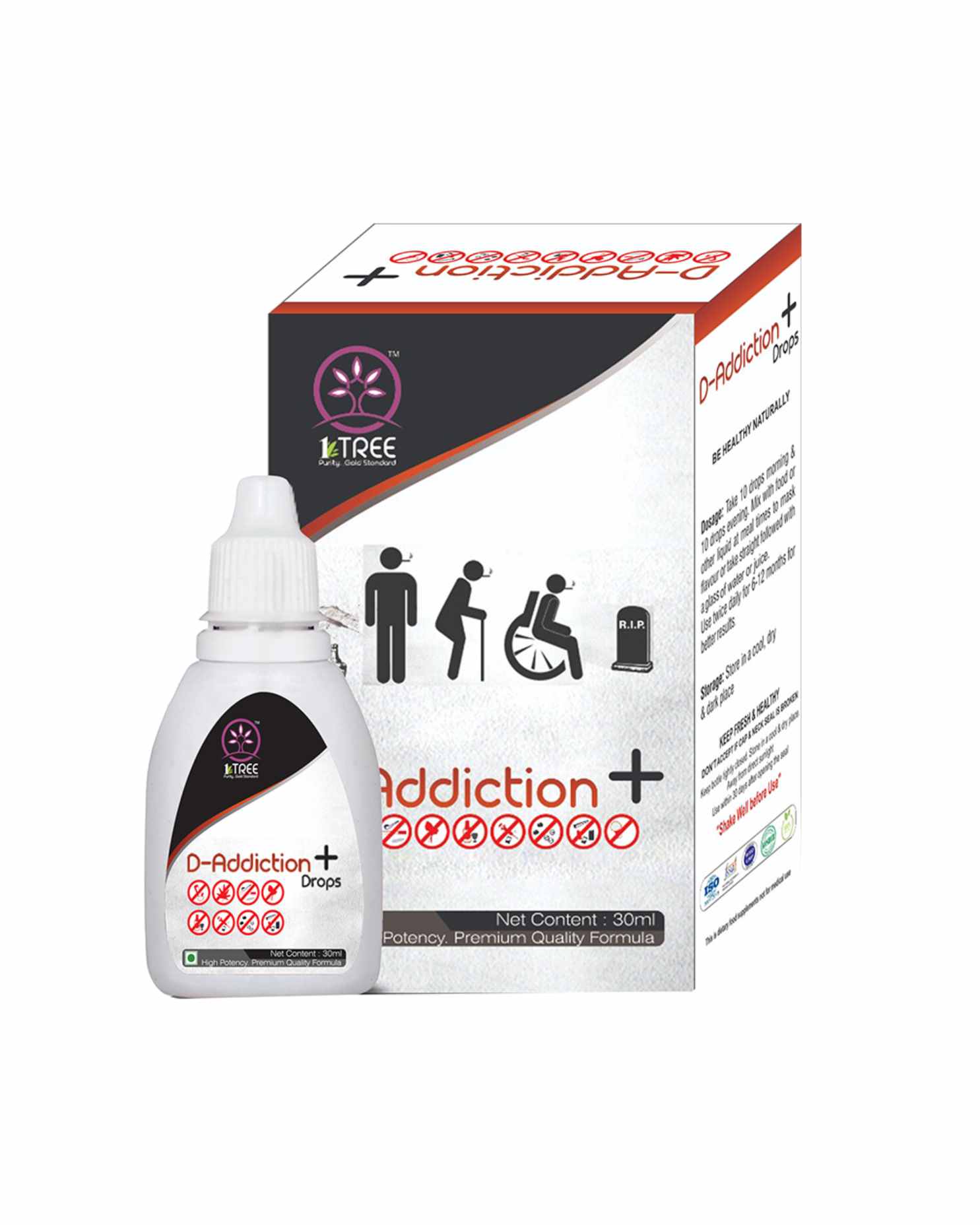 1 Tree D-Addiction+ Drops